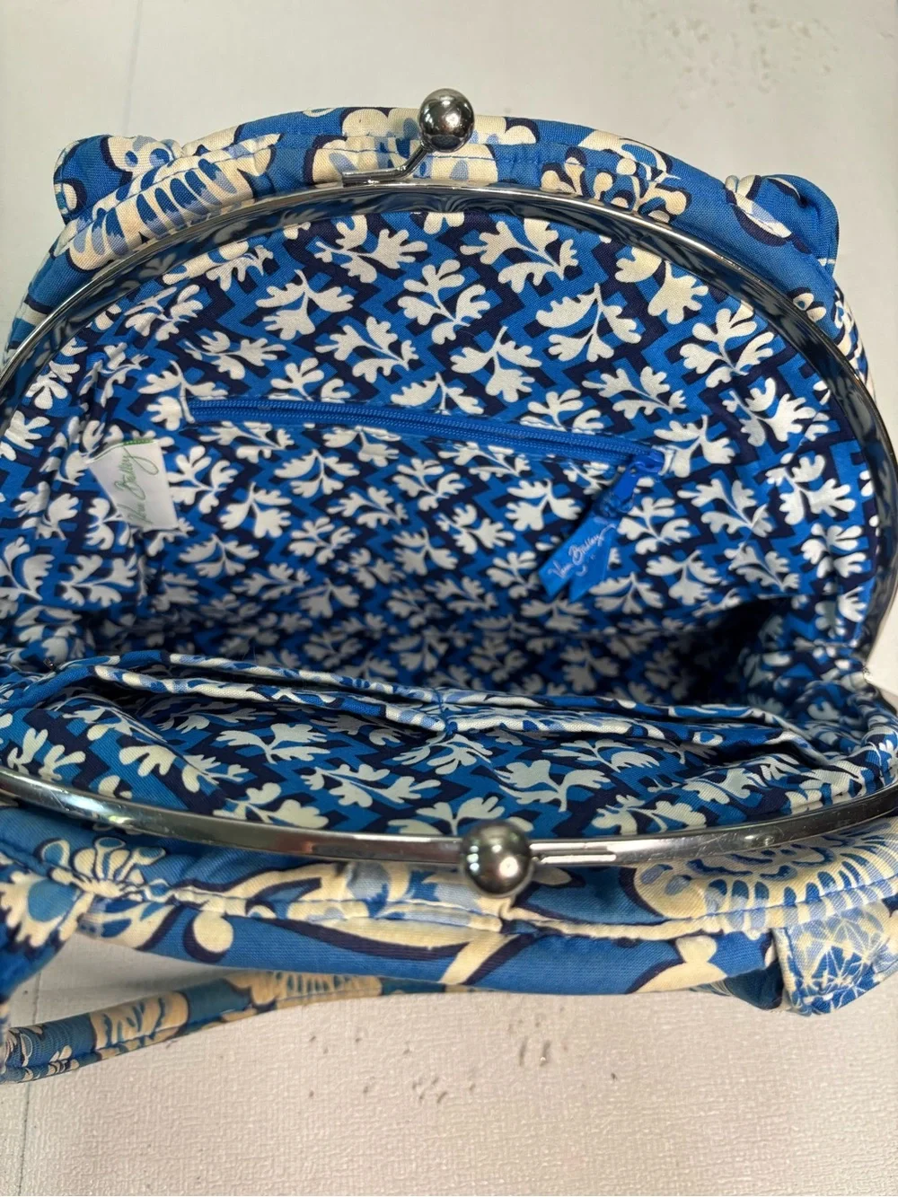 Vera Bradley quilted tote